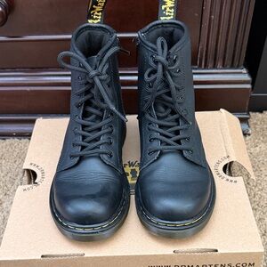Dr. Martens Black Leather Boots